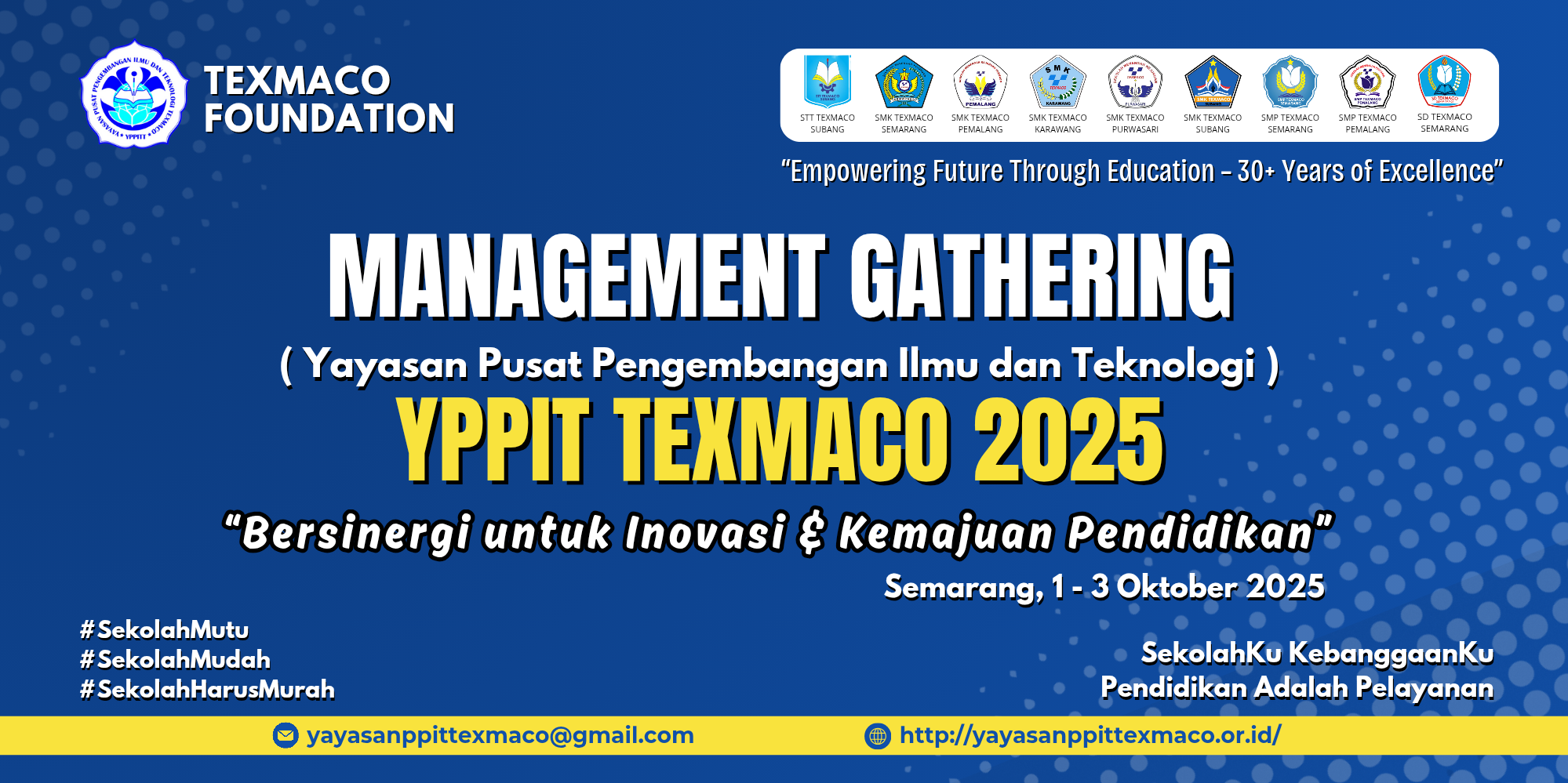 DISKUSI MANAGEMENT GATHERING YPPIT TEXMACO 2025